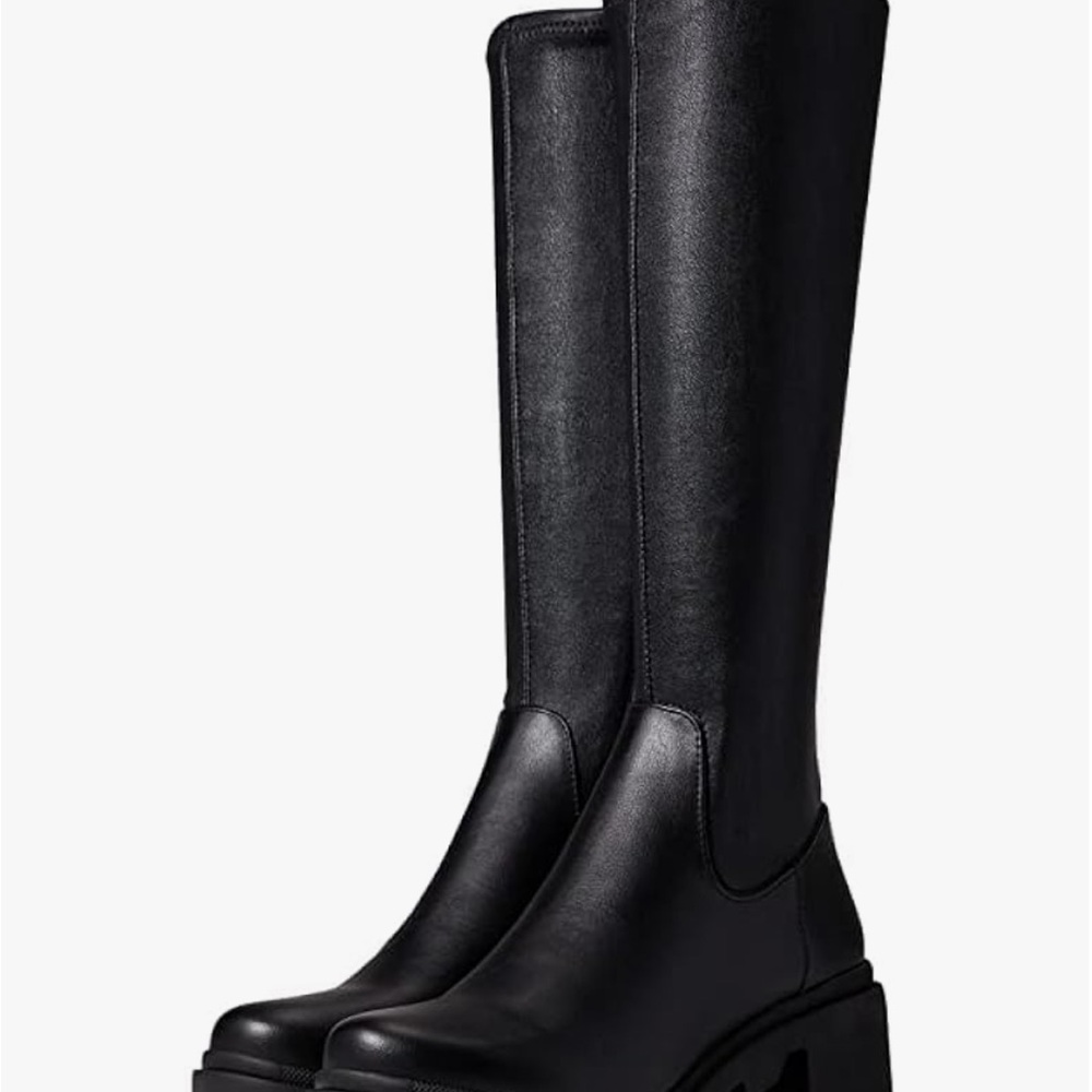 Steve Madden black Knee-High Boots
